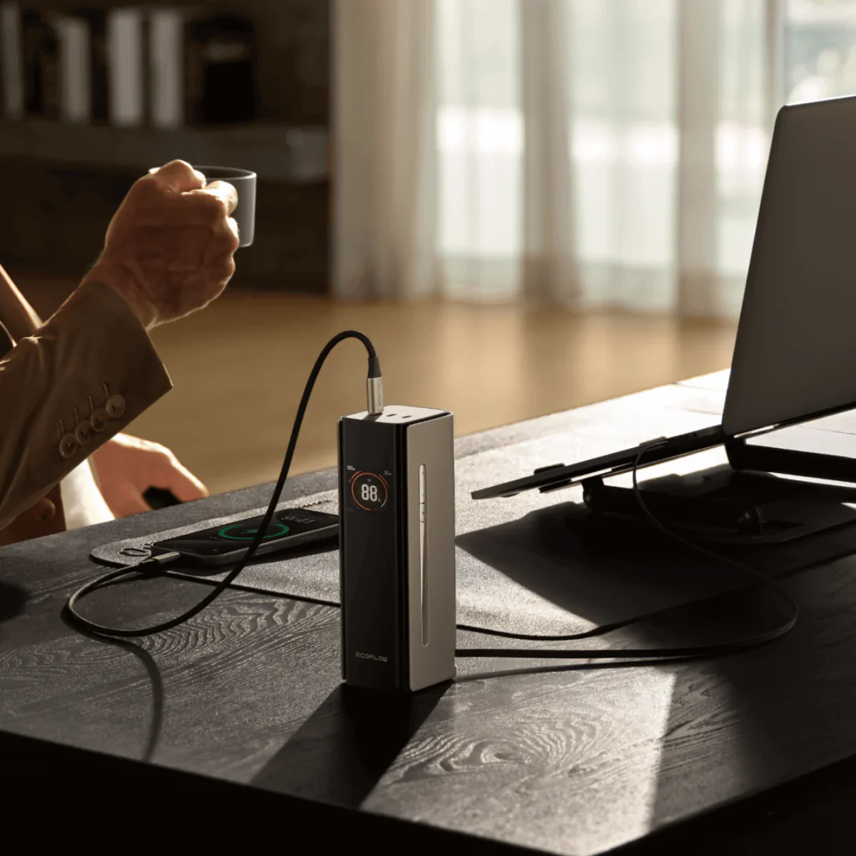 PowerBank EcoFlow Rapid Pro 27650mAh 300W c/Cabo Integrado de 140W - Image 4